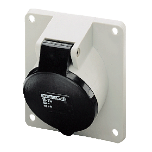 Mennekes Panel mounted receptacle 1045