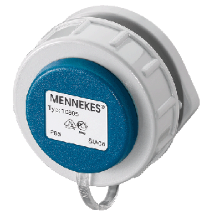 Mennekes Panel mounted receptacle SCHUKO 10805