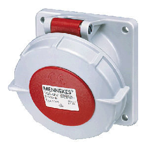 Mennekes Panel mounted receptacle 1096