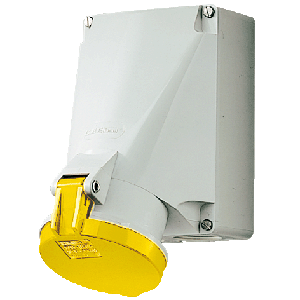 Mennekes Wall mounted receptacle 