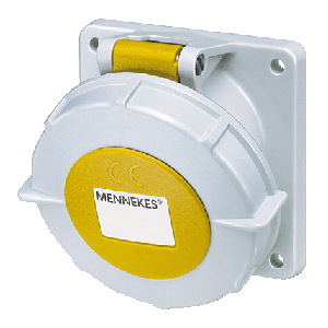 Mennekes Panel mounted receptacle 1158