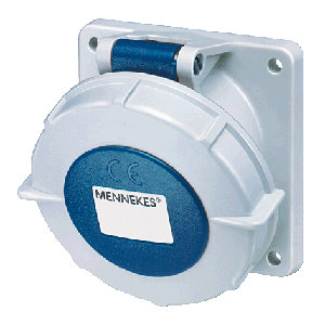 Mennekes Panel mounted receptacle 1168