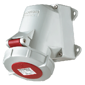 Mennekes Wall mounted receptacle 1203