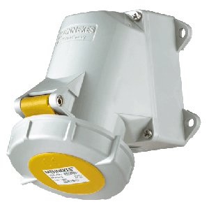 Mennekes Wall mounted receptacle 1204