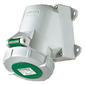 Mennekes Wall mounted receptacle 1212