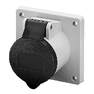 Mennekes Panel mounted receptacle 1391