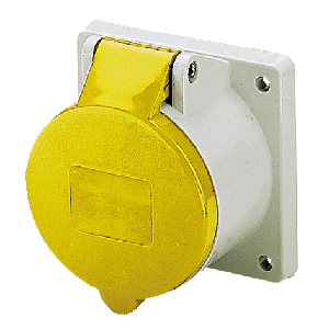 Mennekes Panel mounted receptacle 1394