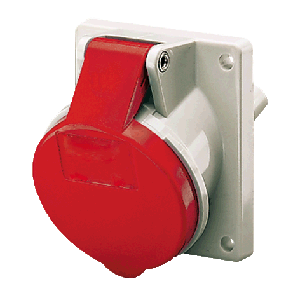 Mennekes Panel mounted receptacle 1467