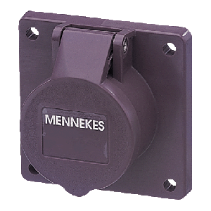 Mennekes Panel mounted receptacle 1602