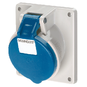 Mennekes Panel mounted receptacle 1643