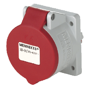 Mennekes Panel mounted receptacle 1669