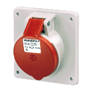 Mennekes Panel mounted receptacle 20146