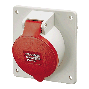 Mennekes Panel mounted receptacle 20147