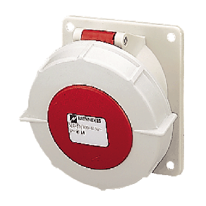 Mennekes Panel mounted receptacle 2317