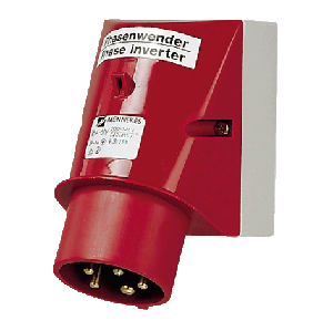 Mennekes Wall mounted phase inverter inlet 2478