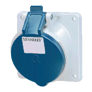 Mennekes Panel mounted receptacle 3008