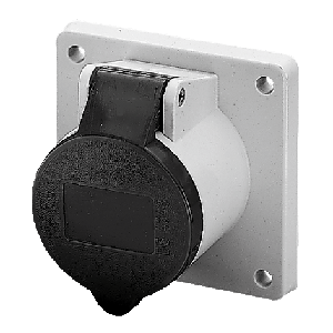 Mennekes Panel mounted receptacle 3057