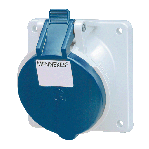 Mennekes Panel mounted receptacle 3126