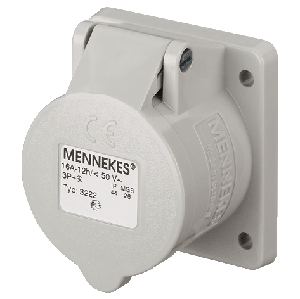 Mennekes Panel mounted receptacle 3215