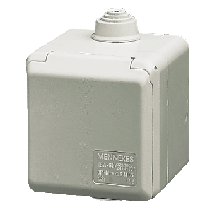 Mennekes Cepex wall mounted receptacle 4101