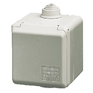 Mennekes Cepex wall mounted receptacle 4105