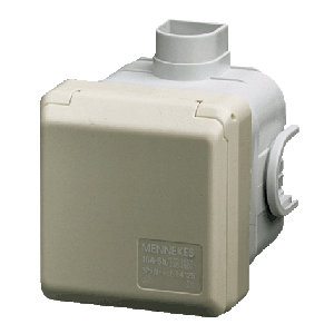 Mennekes Cepex flush mounted receptacle 4124