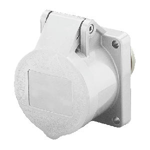 Mennekes Panel mounted receptacle 604