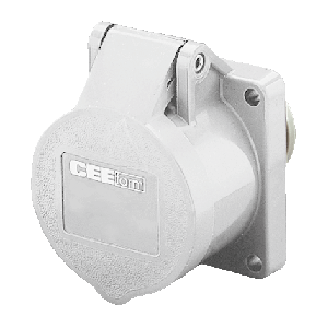 Mennekes Panel mounted receptacle 609