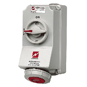 Mennekes Wall mounted receptacle 6106