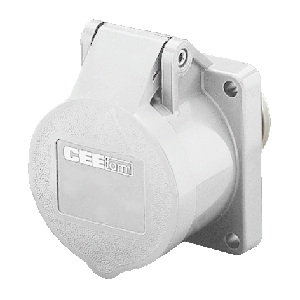 Mennekes Panel mounted receptacle 624