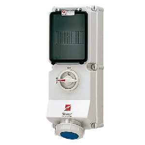 Mennekes Wall mounted receptacle 7050