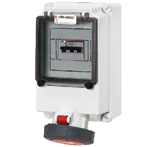 Mennekes Wall mounted receptacle 7167