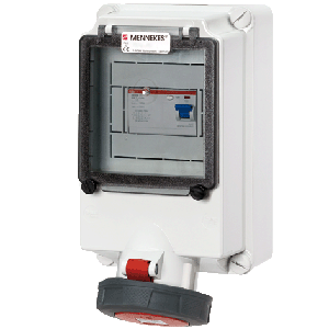 Mennekes Wall mounted receptacle 7169