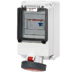 Mennekes Wall mounted receptacle 7170