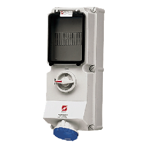 Mennekes Wall mounted receptacle 7213