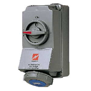 Mennekes Wall mounted receptacle 7286