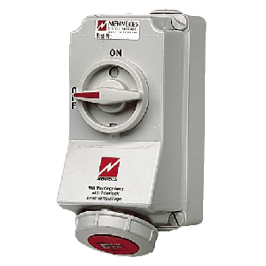 Mennekes Wall mounted receptacle 7307