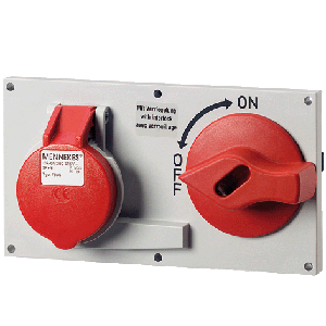 Mennekes Panel mounted receptacle 7507