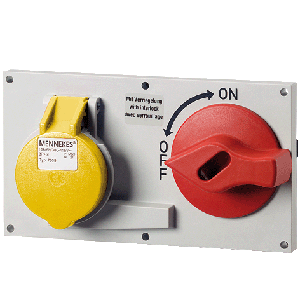 Mennekes Panel mounted receptacle 7511
