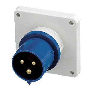 Mennekes Panel mounted inlet 812