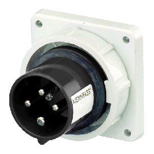 Mennekes Panel mounted inlet 828