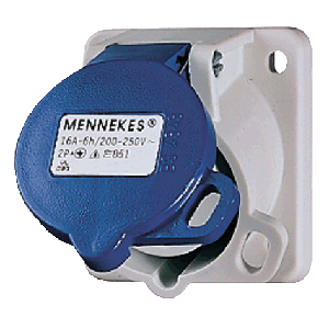Mennekes Panel mounted receptacle 851