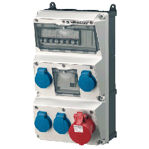 Mennekes AMAXX receptacle combination 930019