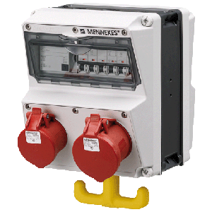 Mennekes AMAXX receptacle combination 970001