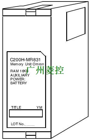 OMRON EEPROM Memory Cassette C200H-ME832