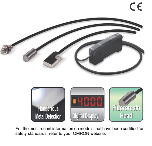 OMRON Aluminum Detection Proximity Sensor  E2CY-X1R5A 3M