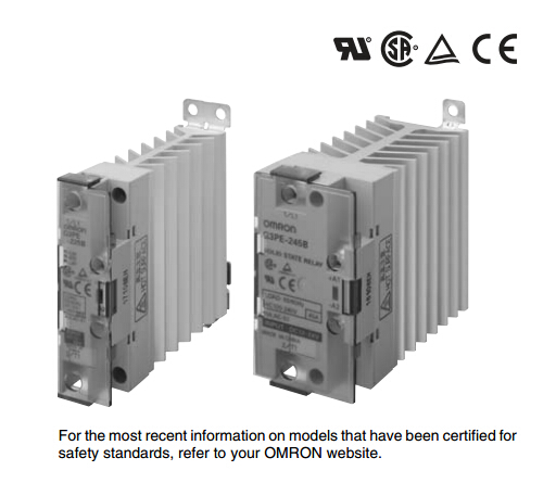 OMRON Solid State Relay G3PE-225B DC12-24