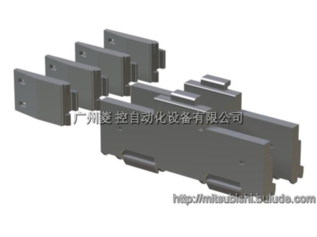 Mitsubishi DIN rail mounting adapter Q6DIN1